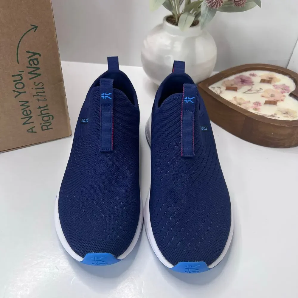 Kuru Atom Slip-on Comfort Sock-Like Sneaker Women 9.5M TriedOn Plantar Fasciitis